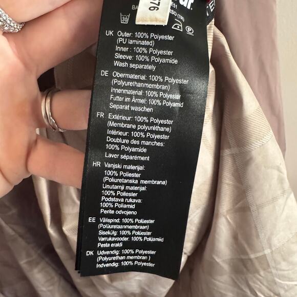 Barbour Men's Thurso Waterproof Detachable-Hood Jacket Tan Size XXL - Picture 7 of 10